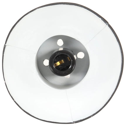 hængelampe 25 W rund 17 cm E27 sort