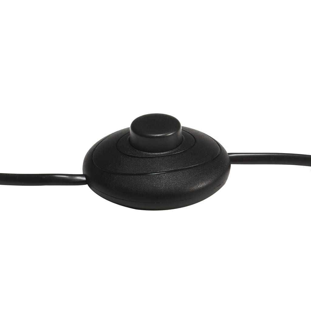 gulvlamper 3 stk. E27 massivt mangotræ hvid