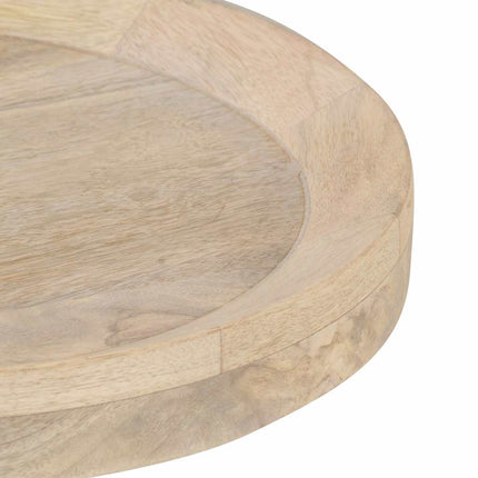 sidebord Ø40x45 cm massivt mangotræ