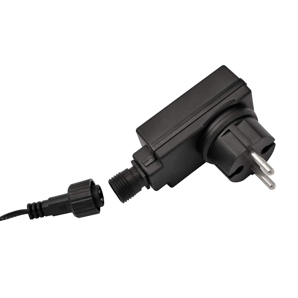 juletræ 2000 LED'er kirsebærblomst 500 cm blåt hvidt lys