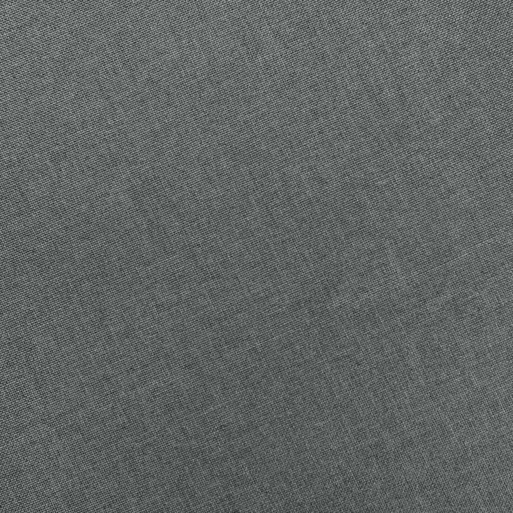 lænestol med fodskammel stof lysegrå