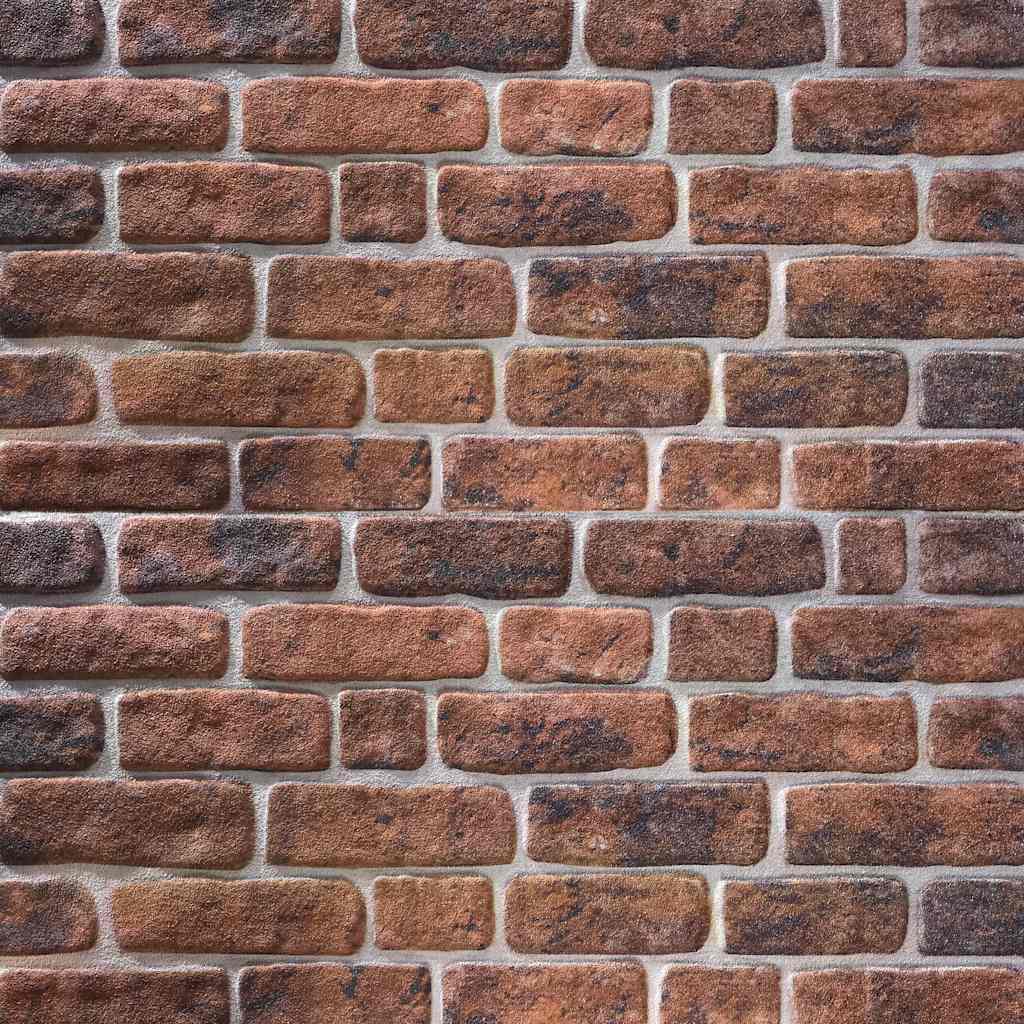 3D-vægpaneler 10 stk. murstensdesign EPS mørkebrun