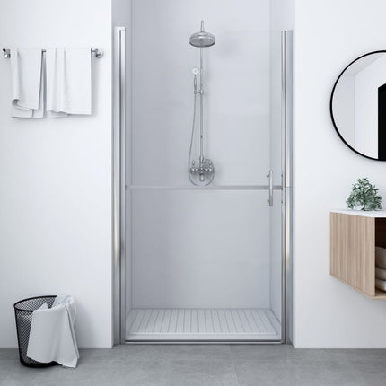brusedør 81x195 cm hærdet glas