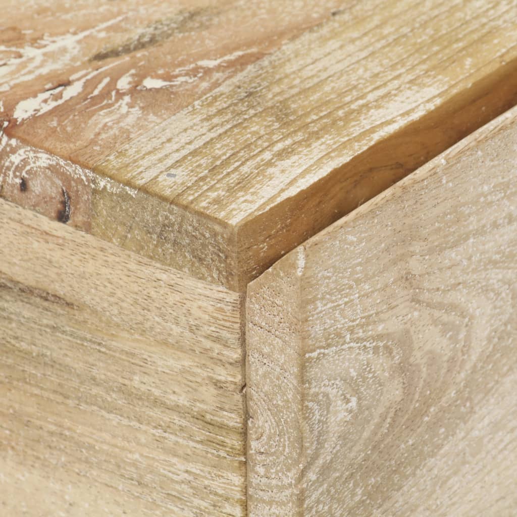 natbord 40x30x50 cm massivt mangotræ