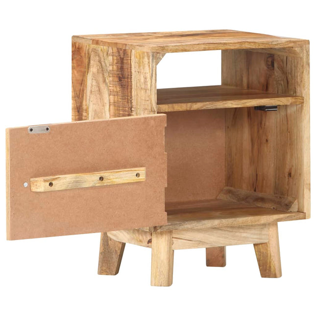 sengebord 40x30x50 cm massivt mangotræ