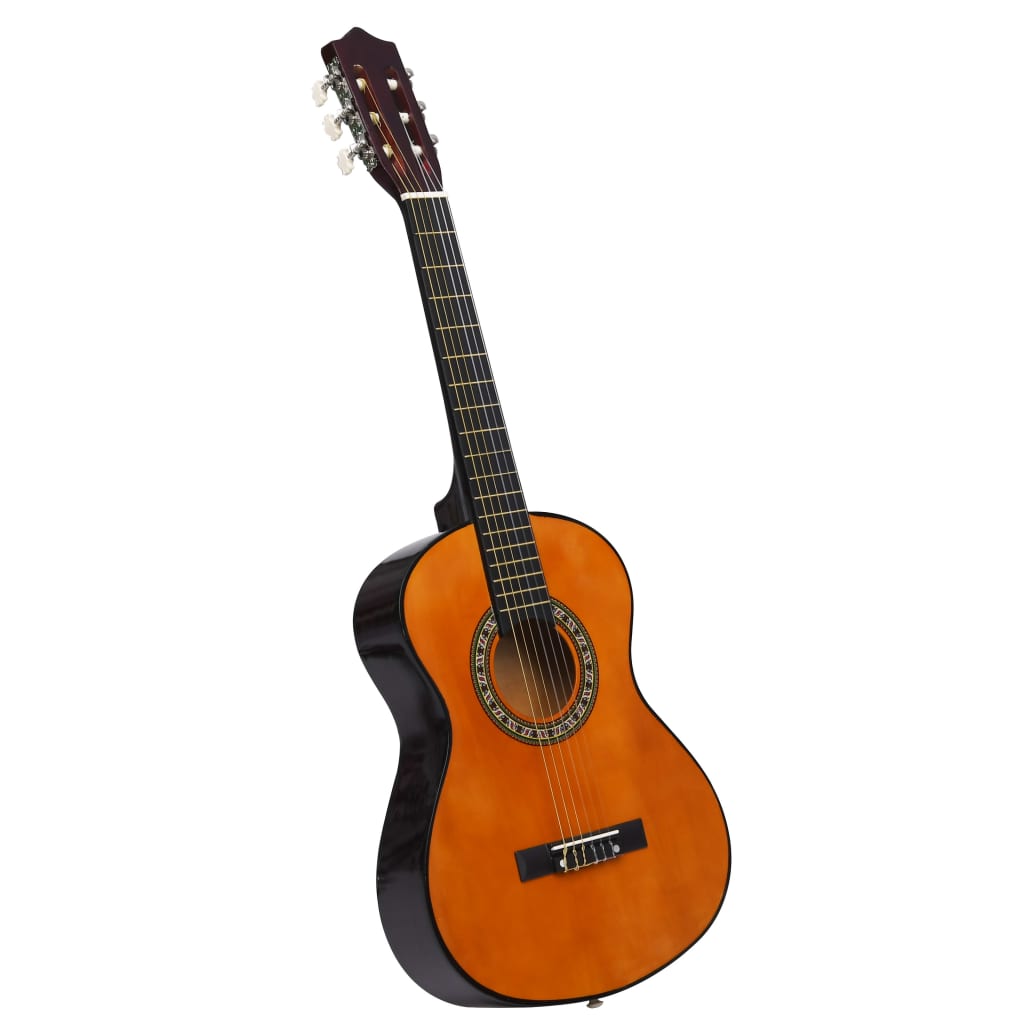 klassisk guitar med taske for begyndere og børn 1/2 34"