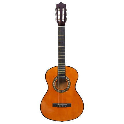 klassisk guitar med taske for begyndere og børn 1/2 34"