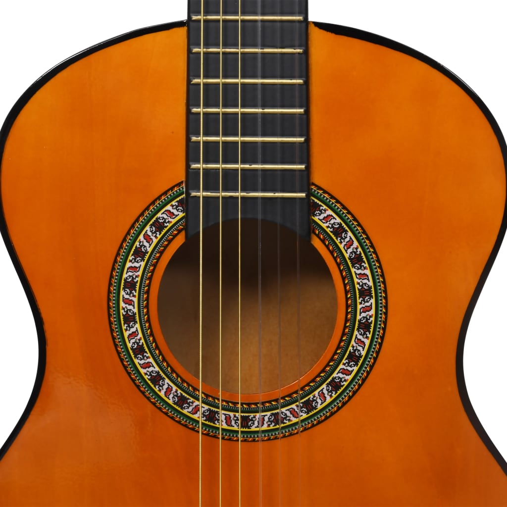 klassisk guitar med taske for begyndere og børn 1/2 34"