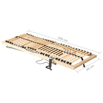 lamelbund med elevation 28 lameller 7 zoner 90x200 cm