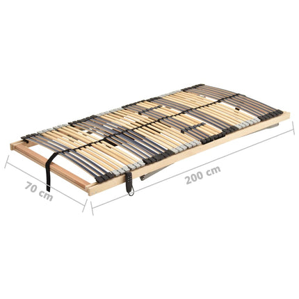 lamelbund med elevation 42 lameller 7 zoner 70x200 cm