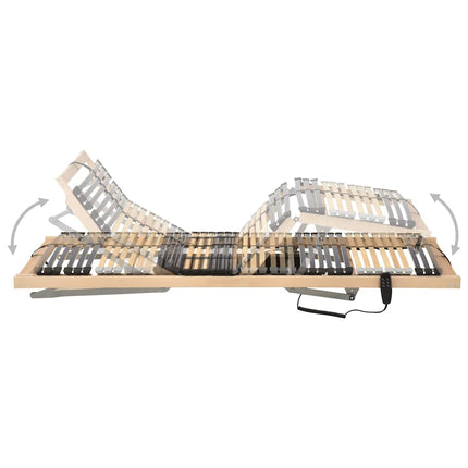 lamelbund med elevation 42 lameller 7 zoner 80x200 cm