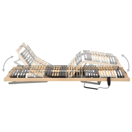 lamelbund med elevation 42 lameller 7 zoner 90x200 cm