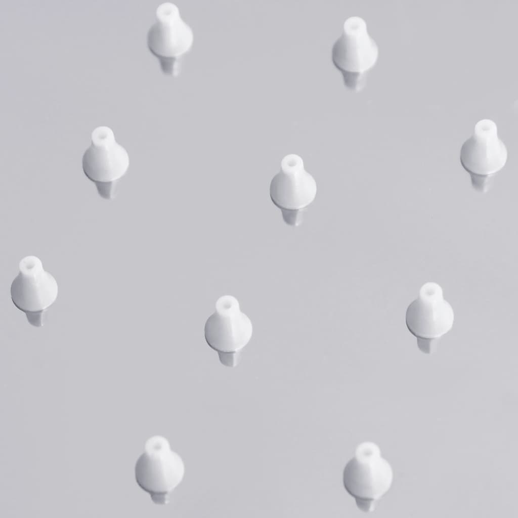 regnbrusehoved 30x30 cm firkantet rustfrit stål 304