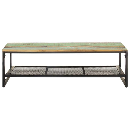 sofabord 110x60x35 cm massivt genbrugstræ