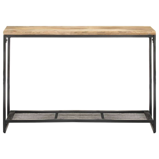 konsolbord 110x35x75 cm massivt mangotræ