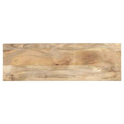 konsolbord 110x35x75 cm massivt mangotræ