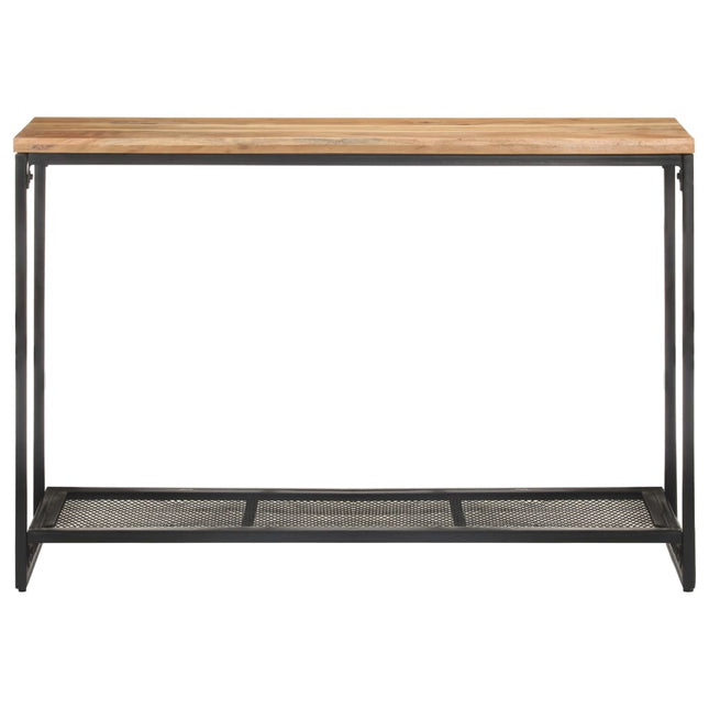 konsolbord 110x35x75 cm massivt akacietræ