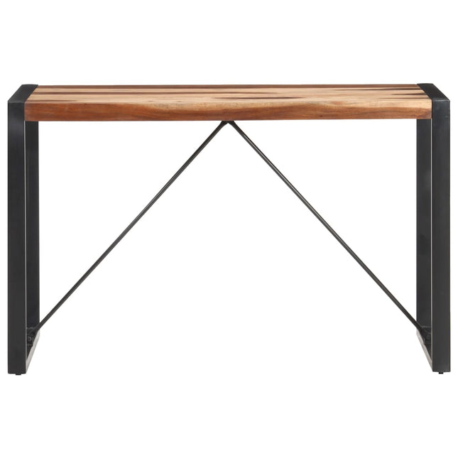 spisebord 120x60x75 cm massivt træ