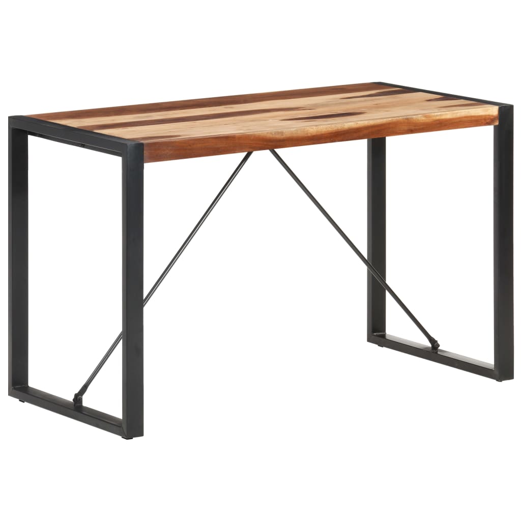 spisebord 120x60x75 cm massivt træ