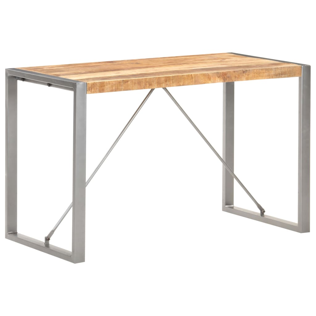 spisebord 120x60x75 cm massivt ru mangotræ