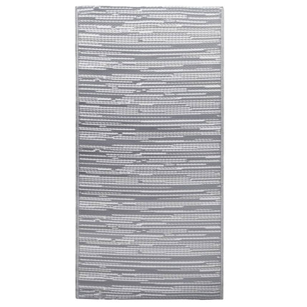udendørstæppe ARAKIL 120x180 cm PP grå