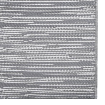 udendørstæppe ARAKIL 190x290 cm PP grå