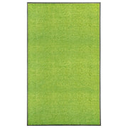 vaskbar dørmåtte 90x150 cm grøn