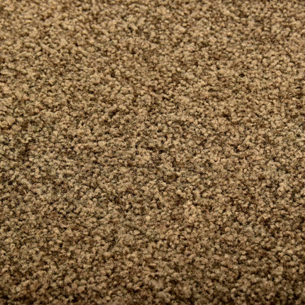 vaskbar dørmåtte 90x150 cm brun