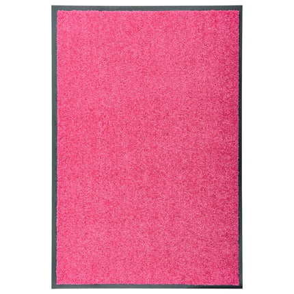 vaskbar dørmåtte 60x90 cm pink