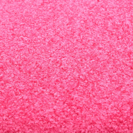 vaskbar dørmåtte 60x90 cm pink