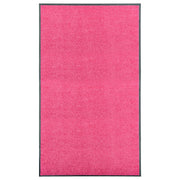 vaskbar dørmåtte 90x150 cm pink