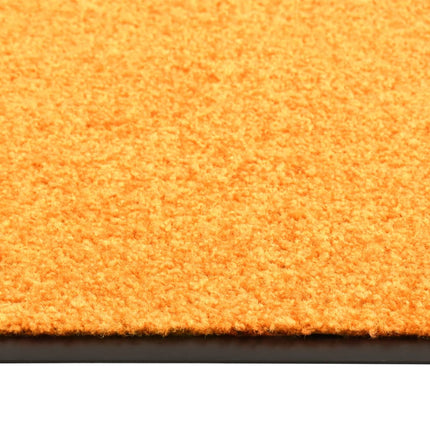 vaskbar dørmåtte 40x60 cm orange
