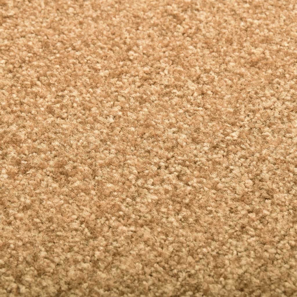 vaskbar dørmåtte 40x60 cm cremefarvet