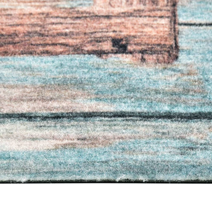 vaskbar køkkenmåtte 45x150 cm Love-print
