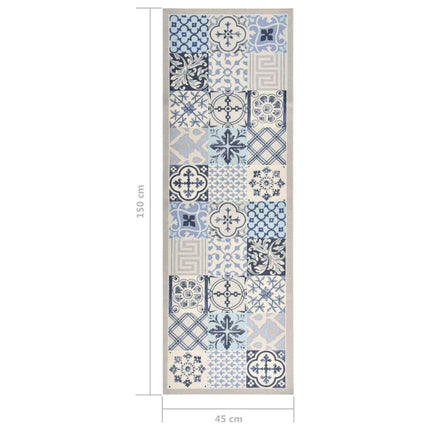 vaskbar køkkenmåtte 45x150 cm mosaikprint