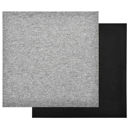 Tæppe 20 pcs Lysegrå 50 x 50 cm 100% Polypropylen