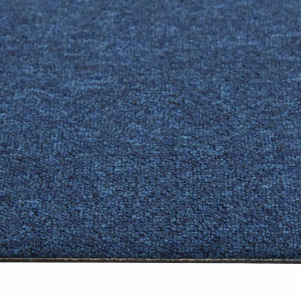 Tæppe 20 pcs Mørk blå 50 x 50 cm 100% Polypropylen