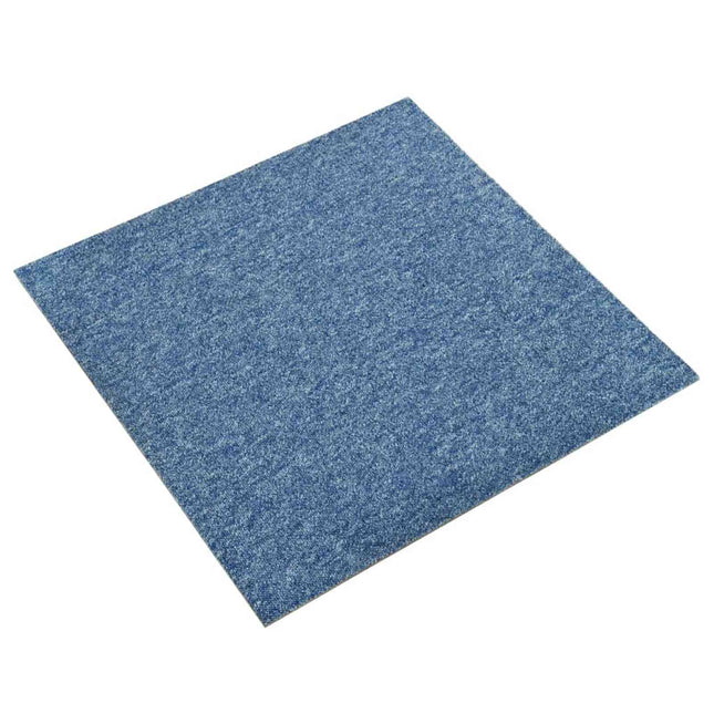 Tæppe 20 stk. Blå 50 x 50 cm 100% Polypropylen