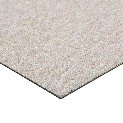 Tæppe 20 stk. Lys beige 50 x 50 cm 100% Polypropylen