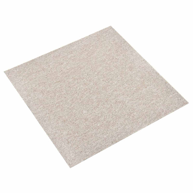 Tæppe 20 stk. Lys beige 50 x 50 cm 100% Polypropylen