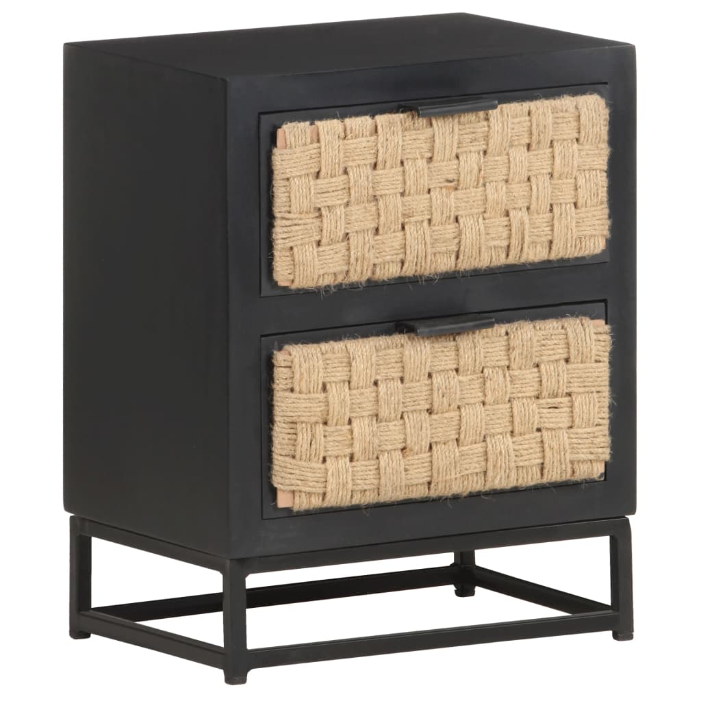 sengebord 40x30x50 cm massivt mangotræ