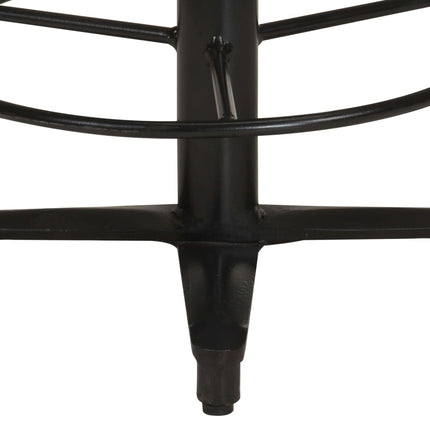 barstole 2 stk. 52 cm massivt mangotræ