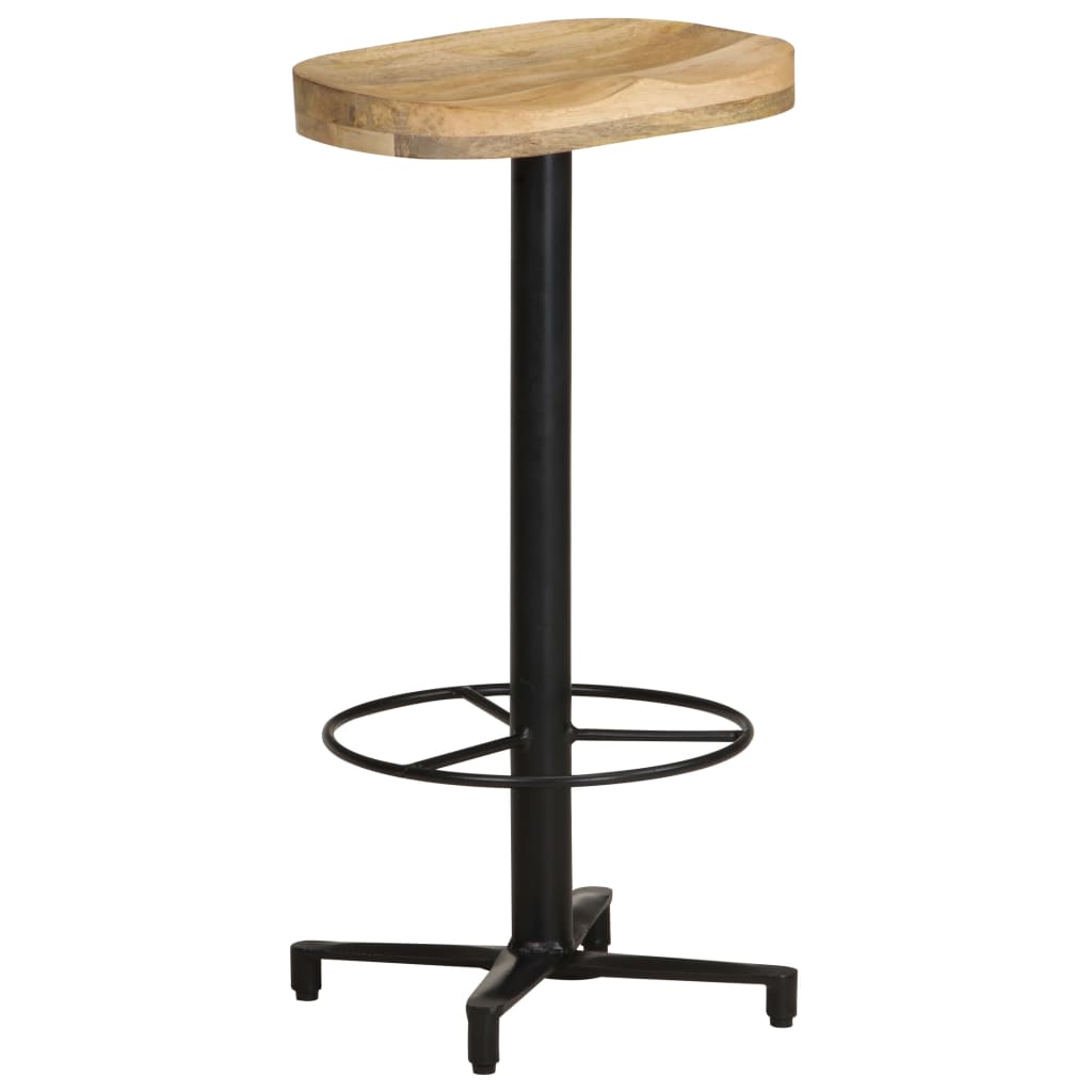 barstole 2 stk. 76 cm massivt mangotræ