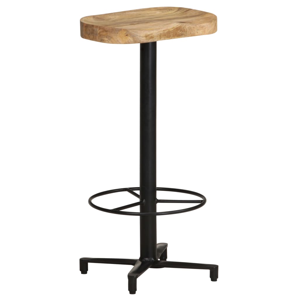 barstole 2 stk. 76 cm massivt mangotræ