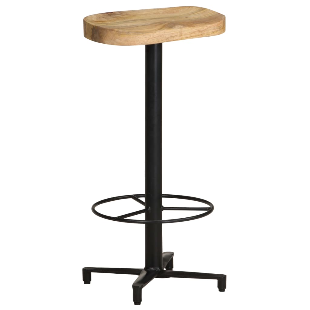 barstole 2 stk. 76 cm massivt mangotræ