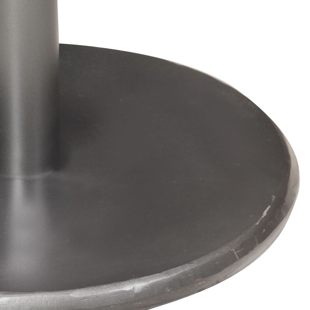 barstole 2 stk. ægte læder rustikbrun