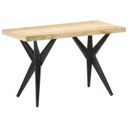 spisebord 120x60x76 cm massivt mangotræ