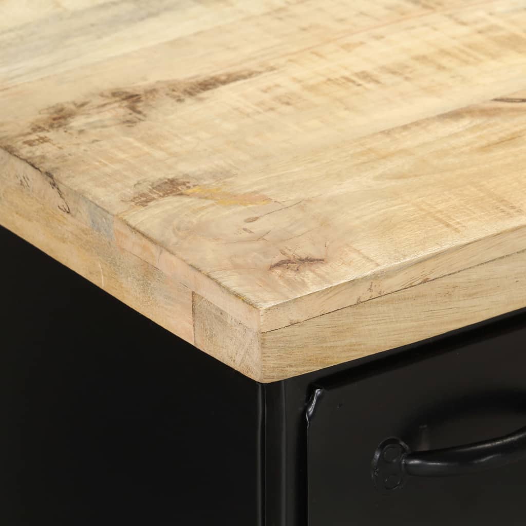 skænk 140x38x76 cm ru mangotræ