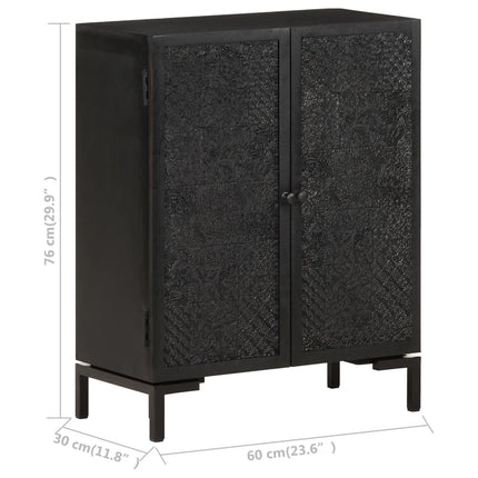 skænk 60x30x76 cm massivt mangotræ