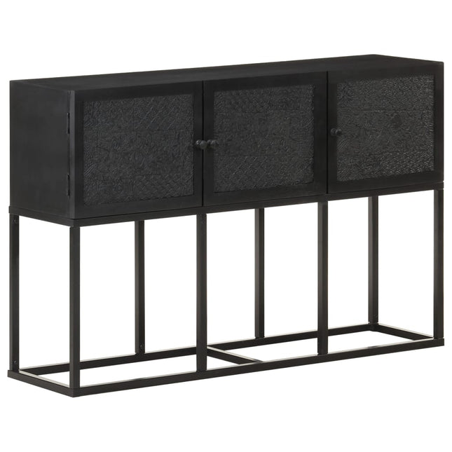 skænk 115x30x76 cm massivt mangotræ